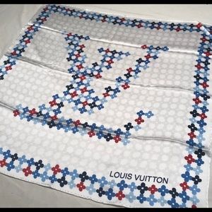 Authentic Louis Vuitton Silk Scarf